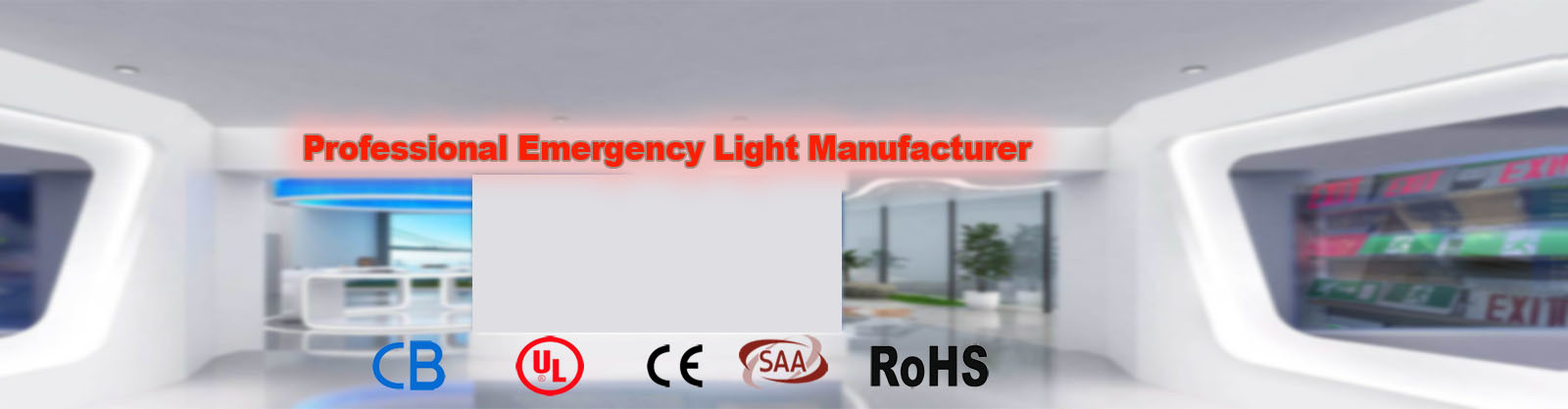 qualidade luz de emergência conduzida fábrica